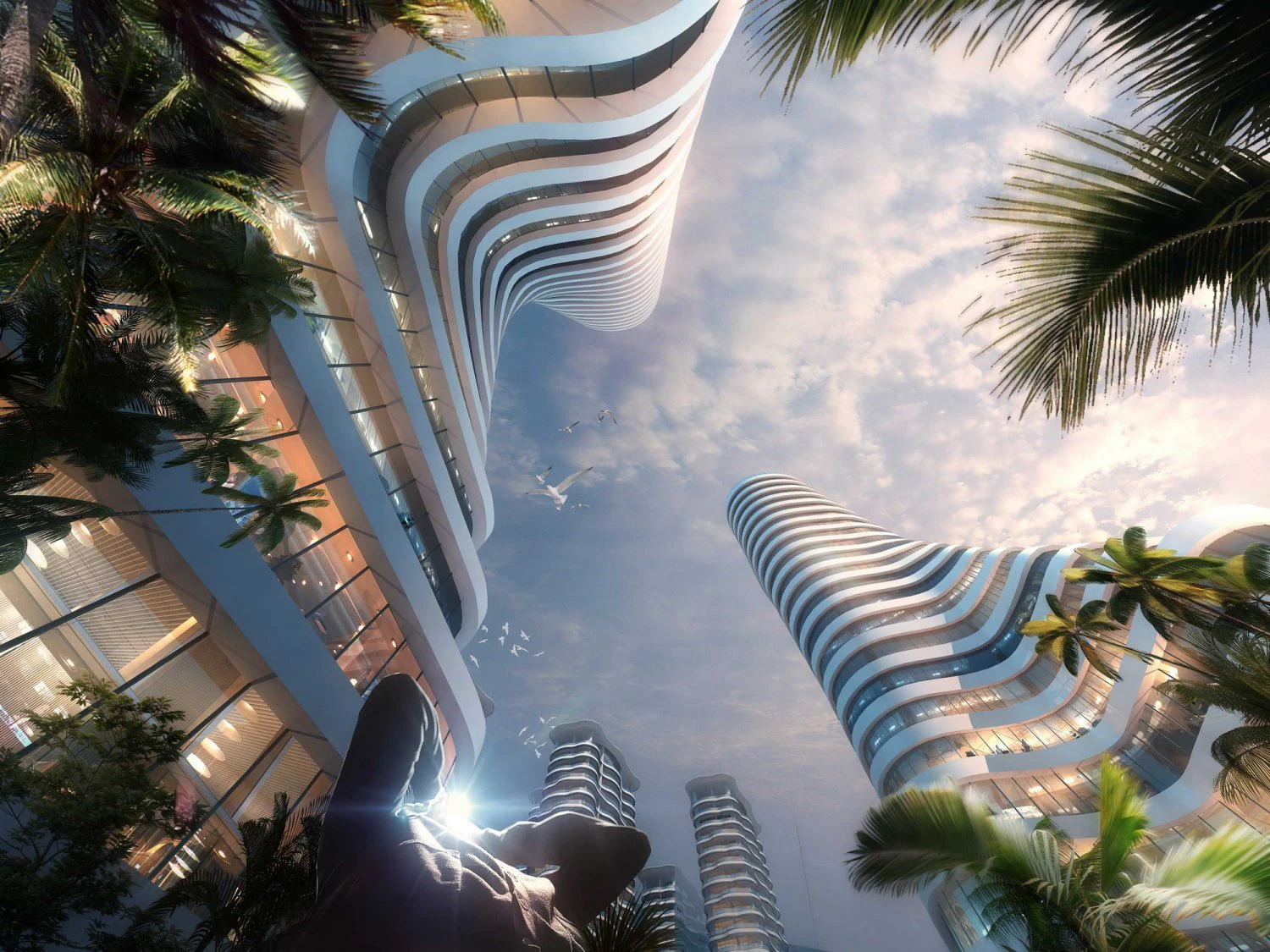 skyscraper business center 119 3D Model .c4d .max .obj .3ds .fbx .stl .blend 