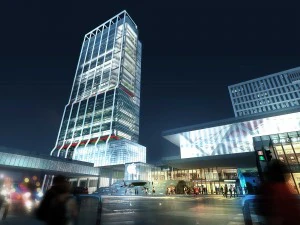 skyscraper business center 123 3D Model