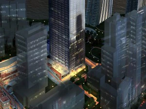 skyscraper business center 122 3D Model
