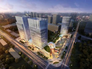 бізнес-центр хмарочос 124 3D Модель