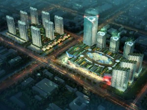 бізнес-центр хмарочос 121 3D Модель