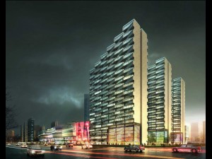 skyscraper business center 121 Modelo 3D