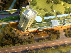 skyscraper business center 130 3D Модель