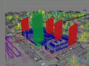 skyscraper business center 128 3D Model