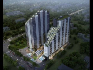 skyscraper business center 128 3D Model
