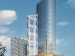 skyscraper business center 136 3D Модель