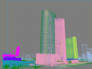 skyscraper business center 136 3D Модель
