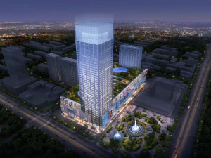 бізнес-центр хмарочос 137 3D Модель