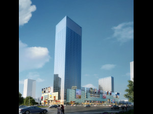 skyscraper business center 137 3D Модель