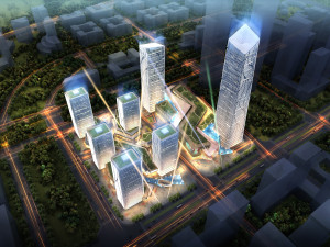 skyscraper business center 138 Modello 3D