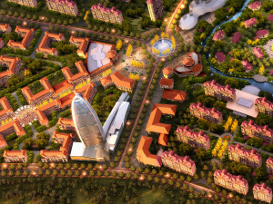 skyscraper business center 143 3D Модель