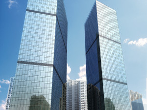 skyscraper business center 145 3D 模型