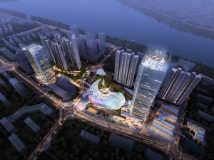skyscraper business center 145 3D 模型