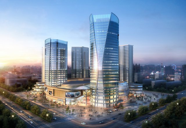 skyscraper business center 146 Model 3D .c4d .max .obj .3ds .fbx .stl .blend 