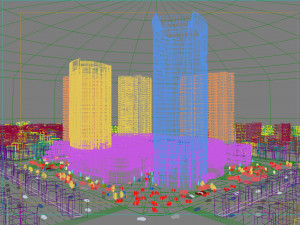 skyscraper business center 146 Model 3D