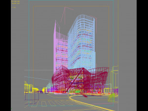 skyscraper business center 147 Modelo 3D