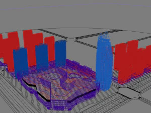 skyscraper business center 148 3D Model