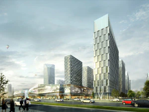 skyscraper business center 150 3D Model