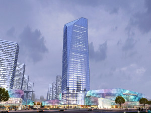 skyscraper business center 150 3Dモデル