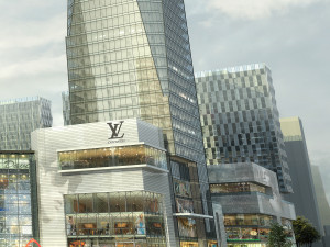 skyscraper business center 151 3D 모델