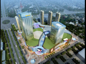 skyscraper business center 152 Model 3D