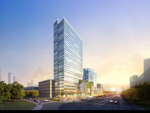 skyscraper business center 153 Modello 3D