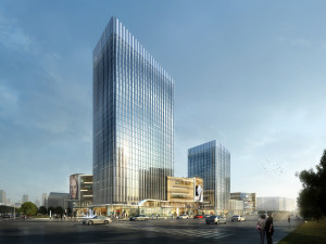 skyscraper business center 153 Modello 3D