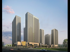 skyscraper business center 154 3Dモデル