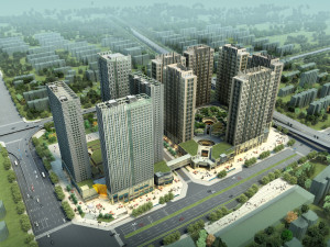 skyscraper business center 154 Modello 3D