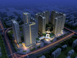 skyscraper business center 154 Modello 3D