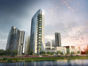 skyscraper business center 155 Model 3D