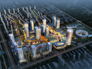 skyscraper business center 156 Modello 3D