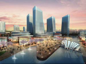 skyscraper business center 156 3D Model