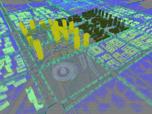skyscraper business center 156 Modello 3D