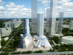 skyscraper business center 158 3D Model