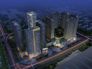 skyscraper business center 160 3D Model