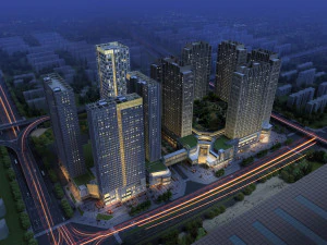 skyscraper business center 160 3D Model