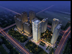 skyscraper business center 160 3D Model