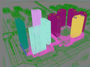 skyscraper business center 160 3D Model
