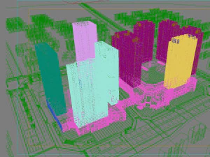 skyscraper business center 160 3D Model