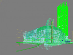 skyscraper business center 162 3D 模型