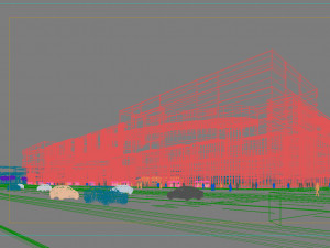 city shopping mall 101 3D Model