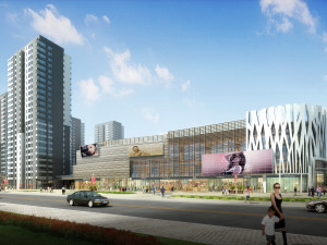 city shopping mall 102 3D Модель