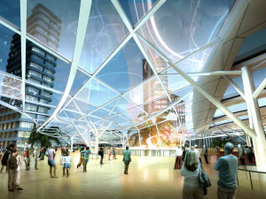 city shopping mall 103 3D Model