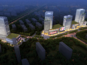 city shopping mall 104 3D Model