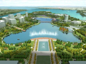 centro commerciale cittadino 105 Modello 3D