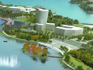 city shopping mall 105 Modelo 3D