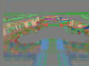 city shopping mall 105 Modelo 3D