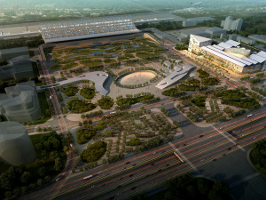 airport side building 3D Model