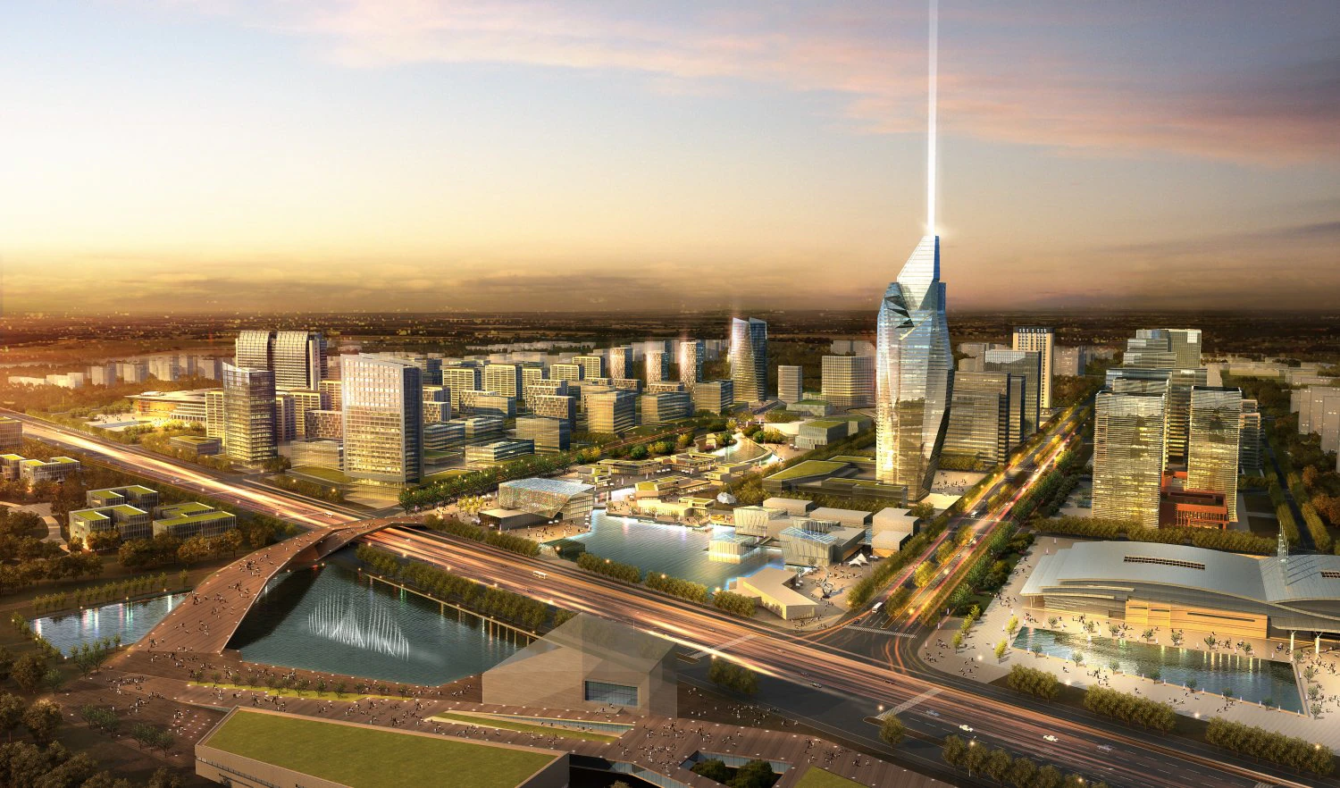 city planning 066 3D Model .c4d .max .obj .3ds .fbx .stl .blend 
